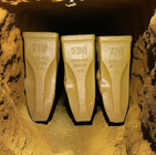 TIG δόντια 205-70-19570 το /205-70-19570RC κάδων προτύπων και βράχου της KOMATSU PC200 δοντιών κάδων εμπορικών σημάτων για τη KOMATSU PC200