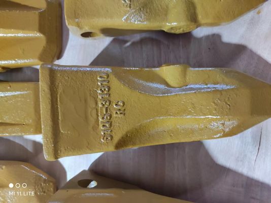 TIG Brand Factory Hyundai Style Bucket Teeth Για 61Q6-31310RC Για Hyundai R255 Με εγγύηση GET κατά της σπάσματος