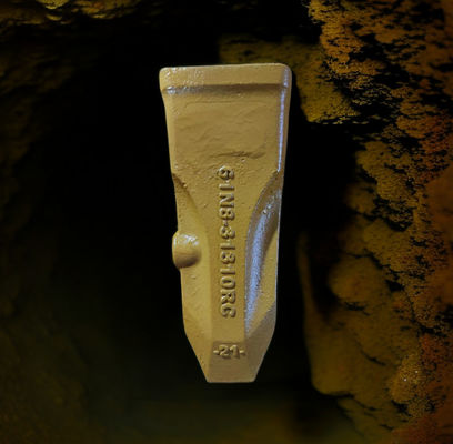 Σημείωση TIG® Durable Hyundai R225 Excavator Bucket Teeth 61N8-31310 και 61N8-31310RC Τμήματα φθοράς εκσκαφέα