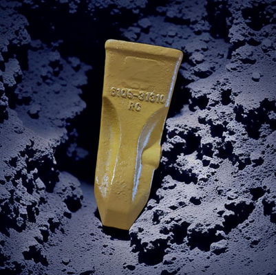 TIG εργοστάσιο μάρκας Hyundai R225 Excavator Bucket Δόντια 61Q6-31310RC, Excavator Δόντι σημείο για την ανασκαφή