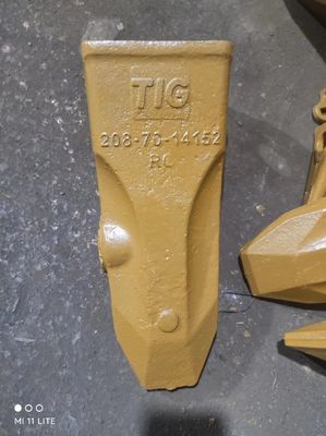 Ο κάδος δοντιών κάδων της KOMATSU PC400 εμπορικών σημάτων NB TIG® τοποθετεί αιχμή σε 208-70-14152 με το ανθεκτικό υλικό για τη γήινη κίνηση